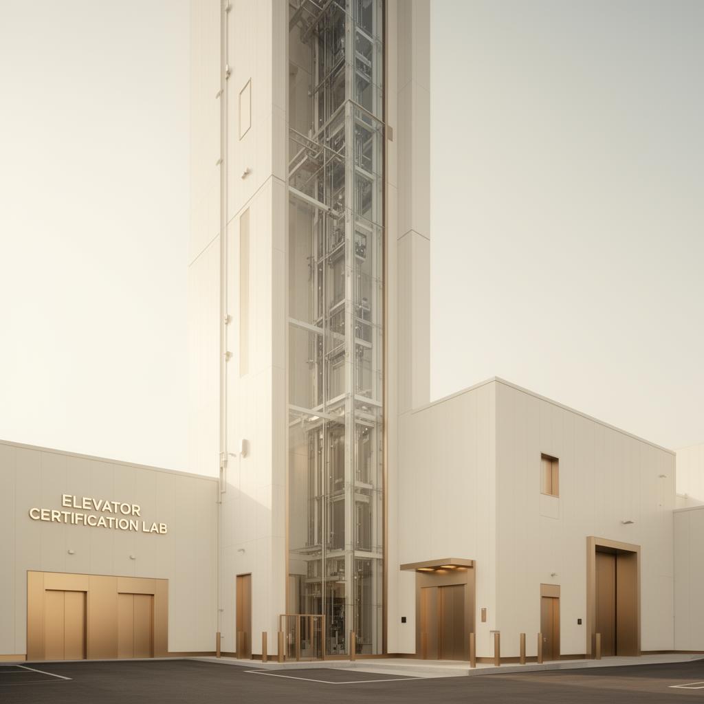 Elevator testing tower and certification lab